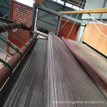 Industrial Wood Veneer Drying Machine 36m Double Deck Mesh Dryer